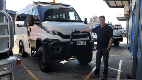 Bus 4x4 Bruny Island Iveco Daily Bus