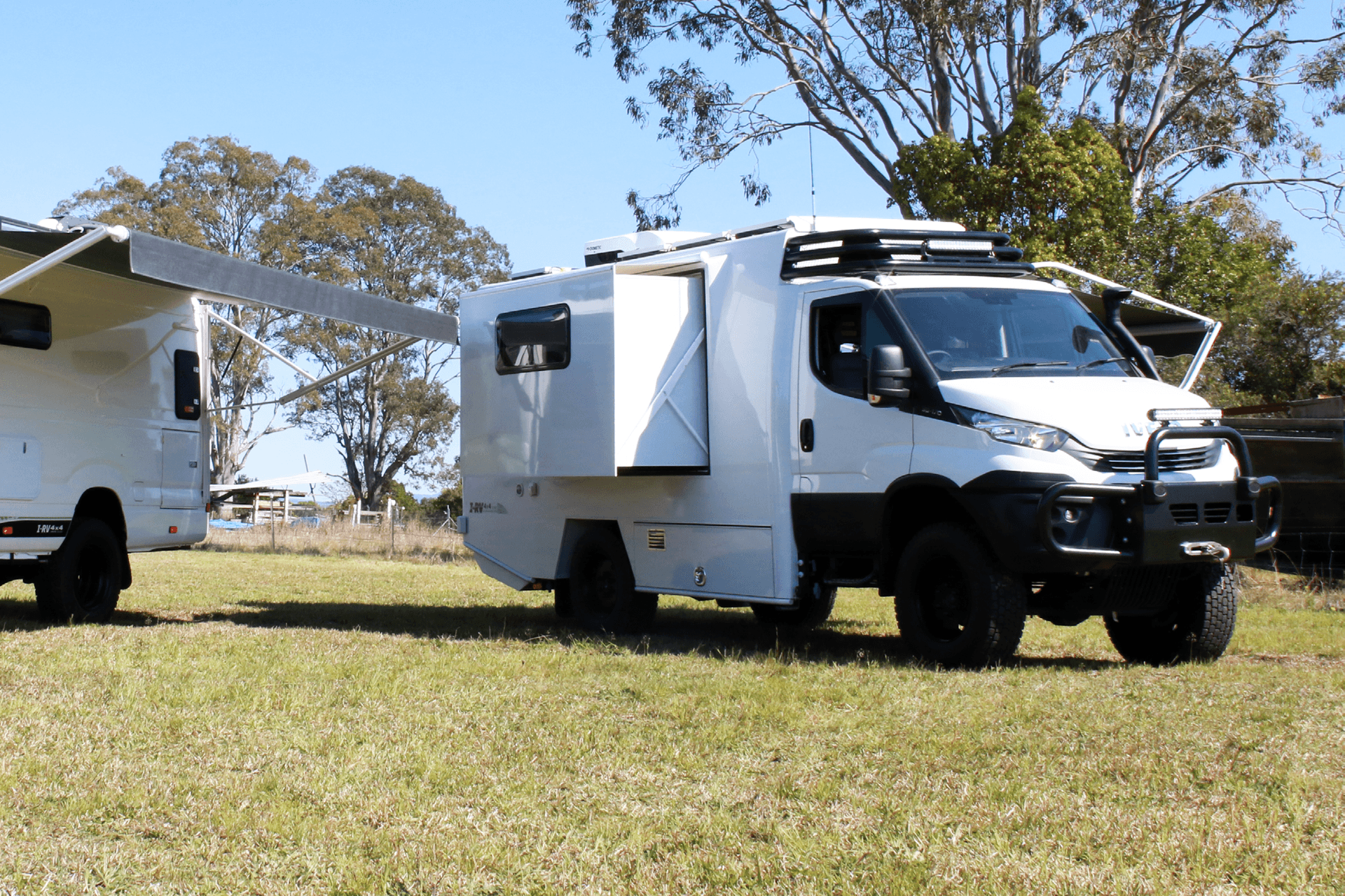 iveco daily 4x4 slide on camper