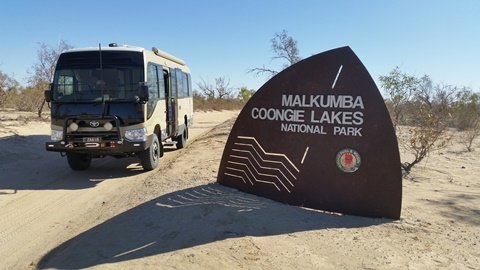 First trip in our Toyota Coaster 4×4 Motorhome