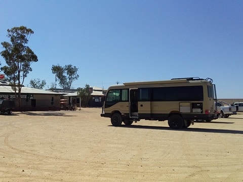Bus 4x4 Conversion of Coaster Motorhome