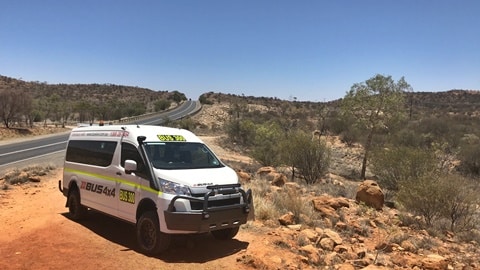 Outback driving