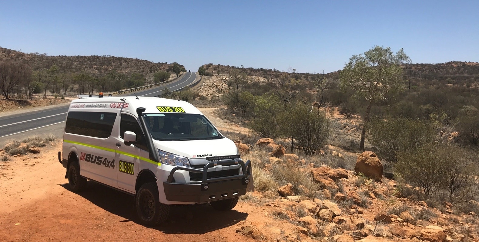 Hiace in Alice Springs
